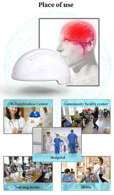 256pcs LED 810 Nm Brain Photobiomodulation Machine For Cerebral Dementia Therapy